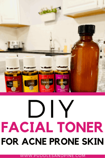  As someone who has lived with oily skin, I know the struggle of trying product after product to help with acne and having nothing work. I’ve made tons of homemade products for acne prone skin and several have worked great but this one is my all time favorite. Using essential oils for acne has been the most effective and my skin has never looked better! This is specifically a DIY toner for oily and acne prone skin but it works great for all skin types as well. #skincare #essentialoils #skin #allnatural #toner 