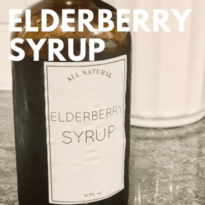 This elderberry syrup will help ward off cold and flu by boosting your immune system! Try this natural homemade elderberry syrup to help promote overall wellness. #elderberrysyrup #health #immunity