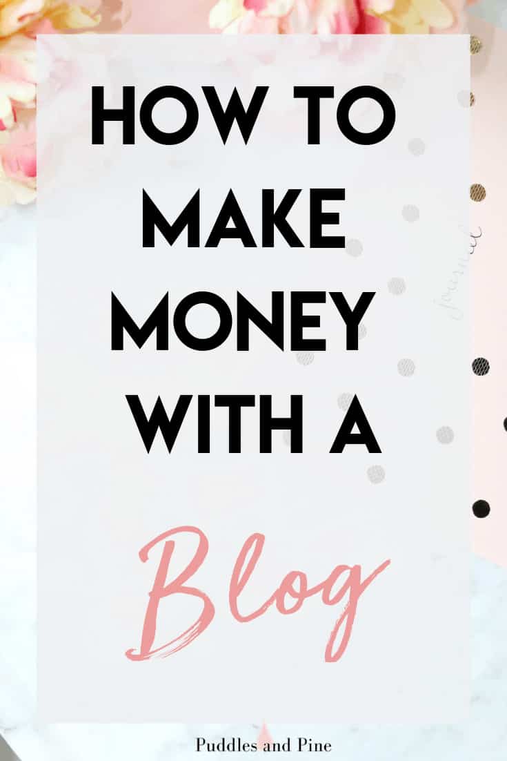 Starting a blog can be nerve-wracking especially when you want to quit your job to start a blog! Whether you want to replace your income with a blog and completely work from home or just want to supplement your income with blogging, the steps are the same. You need to learn to monetize your website and I’ve provided the main ways you can do that. #savemoney #makemoneyfromhome #makemoneyonline