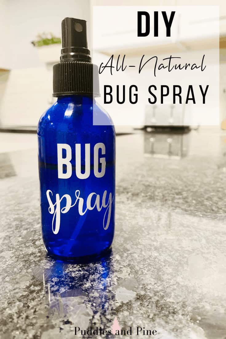 I absolutely love this non toxic DEET free diy natural bug spray. It works wonders and is 100% safe for children too! It is an all natural bug spray with essential oils known for their bug repelling properties. One of the other great benefits of repelling mosquitos with essential oils is that it smells amazing! No more harsh chemicals being breathed in, just all natural goodness. #bugspray #insectrepellent #diy #essentialoils #allnatural #natural