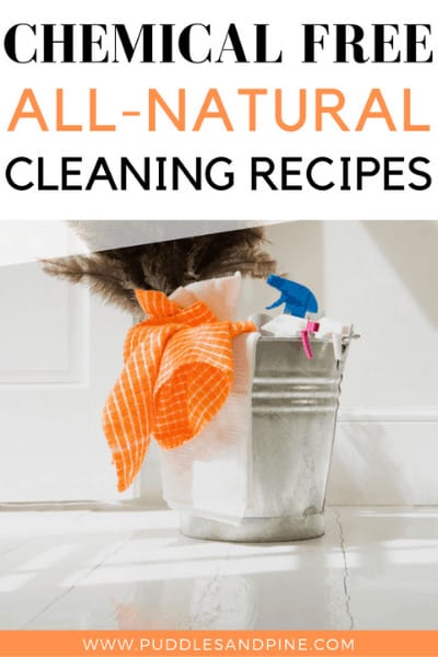 There’s a ton of “natural” cleaning products out there but you’d be surprised how many of them still contain harmful chemicals. I have experimented with a lot of homemade chemical free cleaning products and these are by far my favorite. These are 100% non toxic cleaners with essential oils and are extremely effective and work far better than most store bought cleaners I’ve tried. Keep reading to learn how to make your own cleaners with no harmful chemicals. #cleaningtips #essentialoils