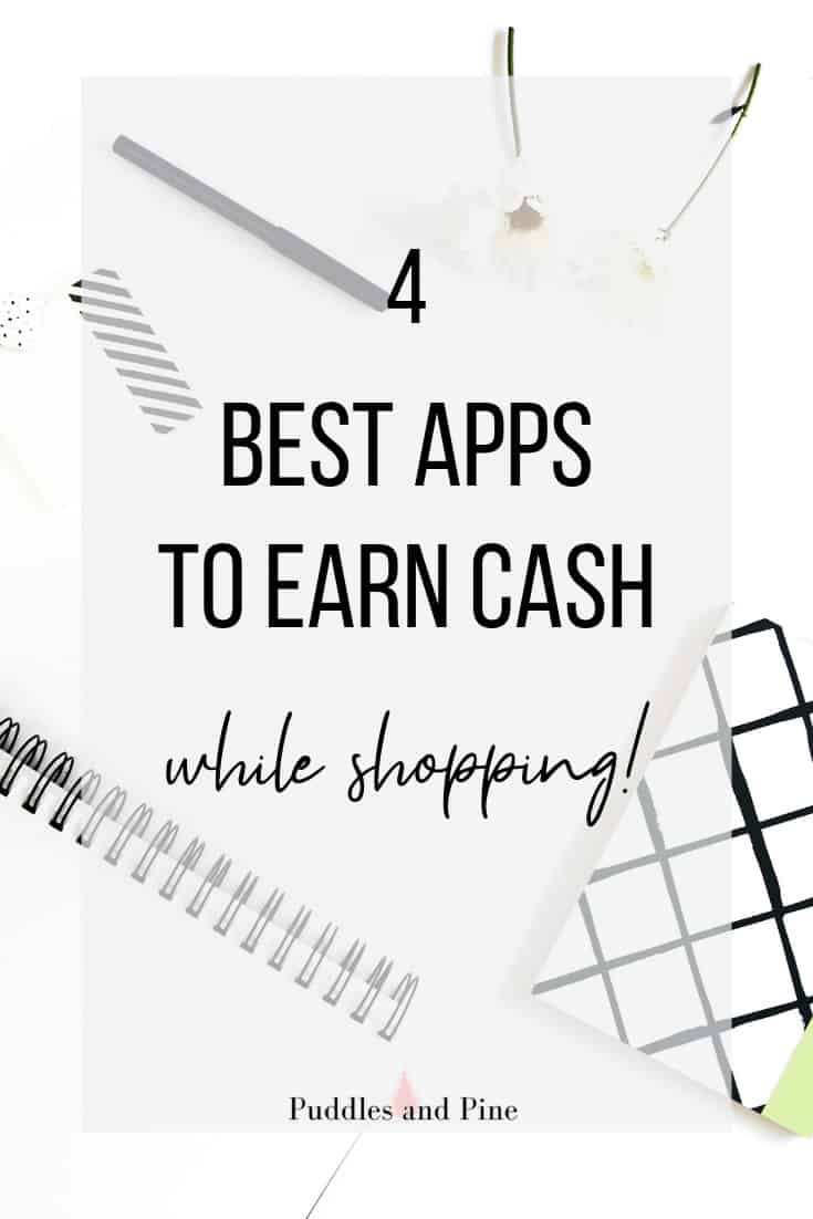 Check out how to earn money while shopping! These apps and websites will help you save money by shopping for your groceries or regular target run! Making money has never been so easy! #makemoney #savemoney #shopping #apps