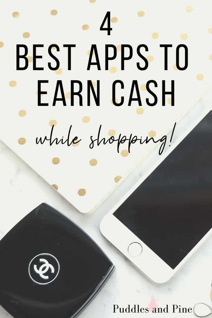 Check out how to earn money while shopping! These apps and websites will help you save money by shopping for your groceries or regular target run! Making money has never been so easy! #makemoney #savemoney #shopping #apps