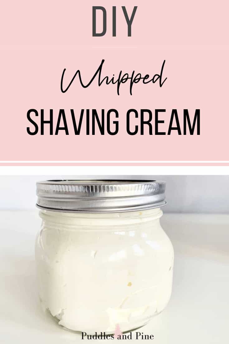 This DIY whipped shave cream is made with essential oils, shea butter, coconut oil and olive oil to give you extremely soft and smooth skin. This is an incredible shaving cream to prevent razor bumps naturally and it makes your skin feel soft as silk! This chemical free shave cream is awesome even for really sensitive skin and you’ll never want to go back to conventional shaving cream again! #skin #skincare #essentialoils #allnatural