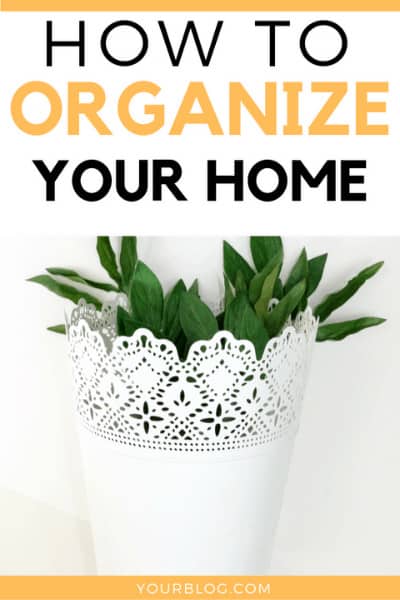 Sometimes it can be hard to come up with DIY home storage organization ideas, but using these tips has helped me keep track of everything so much more easily and provides cheap home décor ideas too! Keep reading to learn how to organize your home inexpensively and how to be more organized in general.#homedecor #organization #homedecorideas #organizationideas #decor 