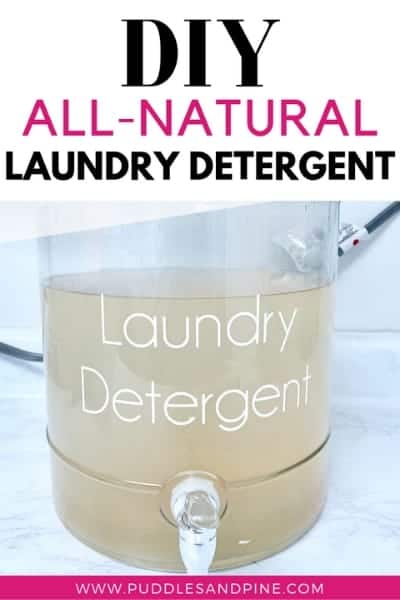 This homemade non toxic thieves laundry detergent is so incredibly easy to make and after using it, you won’t want to go back to store bought versions. This is a cheap and easy homemade laundry detergent that requires minimal effort and the best part? It only costs about 8¢ per load! Keep reading to learn how to make this diy laundry soap with no harmful chemicals.