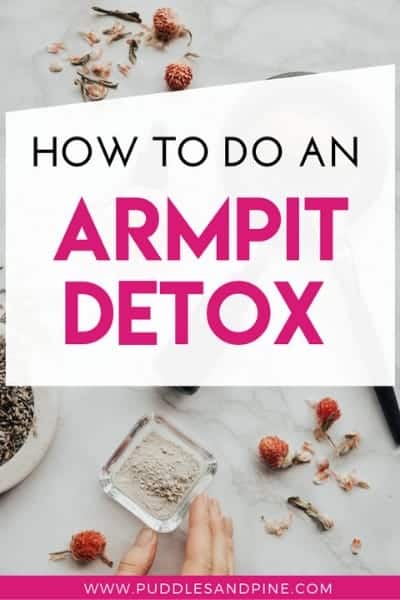 In this post you’ll learn how to cleanse your armpits of toxins that have built up and can be what is causing excessive body odor. Using an armpit detox cleansing mask can help eliminate bad body odor and restore your body’s natural bacterial microbiome. Keep reading to learn how to do a complete armpit detox!