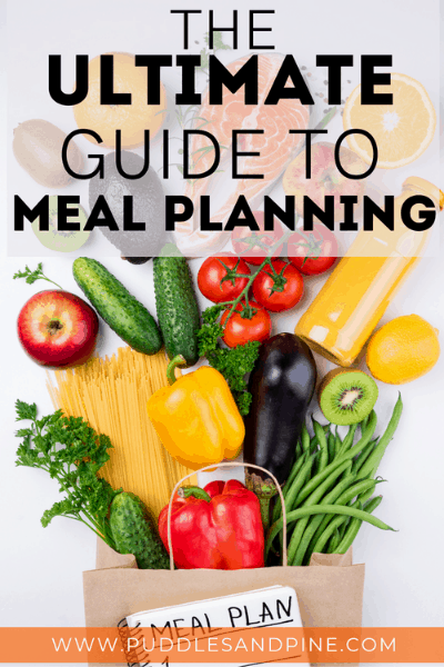 The ultimate guide to meal planning