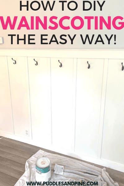 diy wainscoting pin