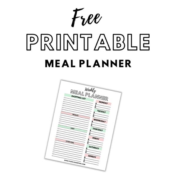 Meal Planning The Easy Way