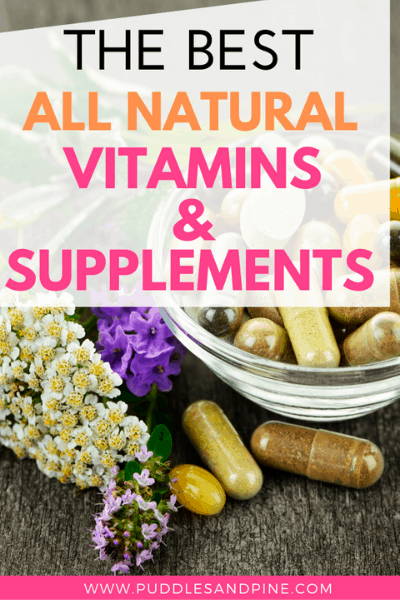 best natural vitamins and supplements