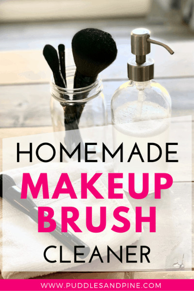 diy natural makeup brush cleaner