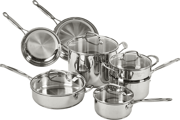 stainless steel cookware set