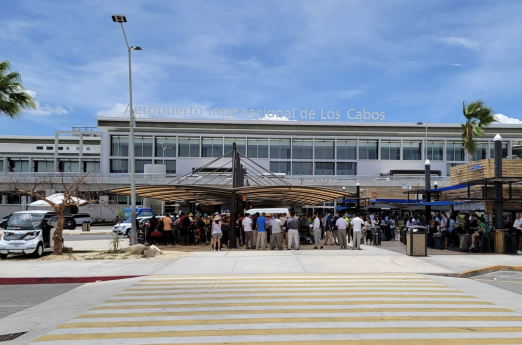 Los Cabos Mexico airport.